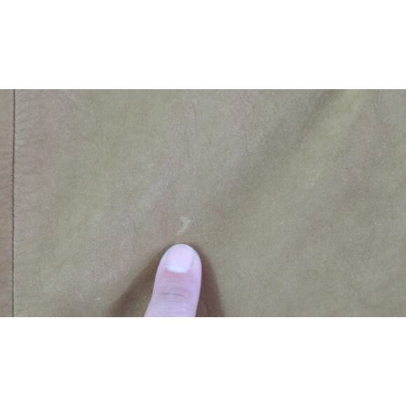 Vintage Talbots 100% Genuine Leather Jacket Mandarin Collar Women's Petite 18W - Picture 11 of 14